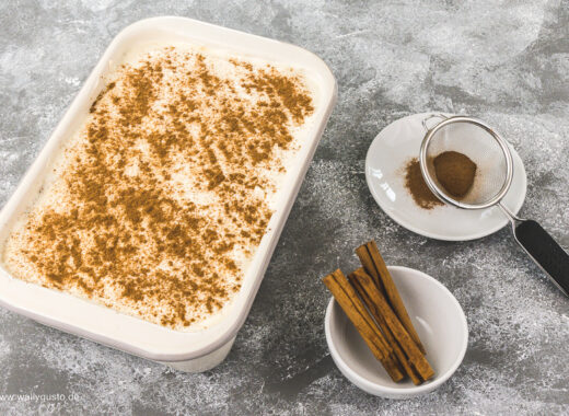 Apfel Tiramisu ohne Alkohol | Rezept auf www.wallygusto.de