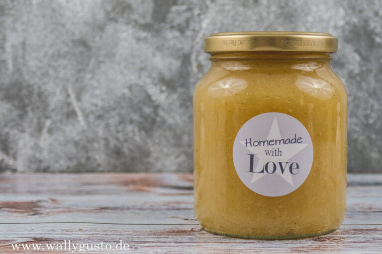Birnenmarmelade mit Vanille, Zimt und Ingwer – Wallygusto Birnenmarmelade mit Vanille, Zimt und Ingwer – Wallygusto