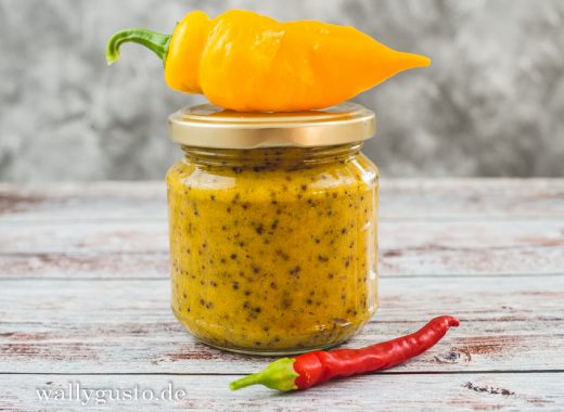 Chili-Honig-Senf | Rezept auf www.wallygusto.de