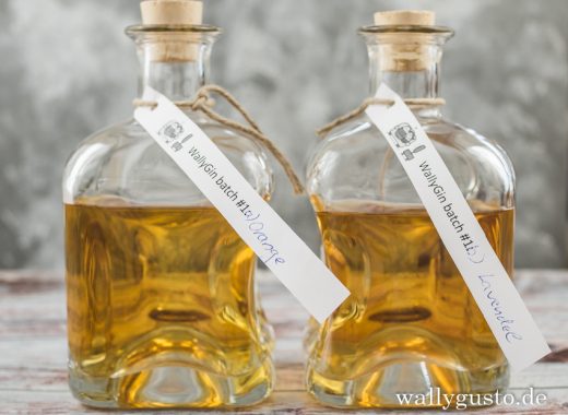 Compound Gin selbst anzusetzen Anleitung auf www.wallygusto.de