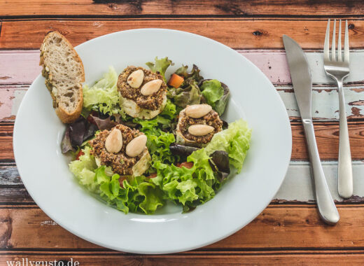 Gratinierter Ziegenkäse | Rezept auf www.wallygusto.de