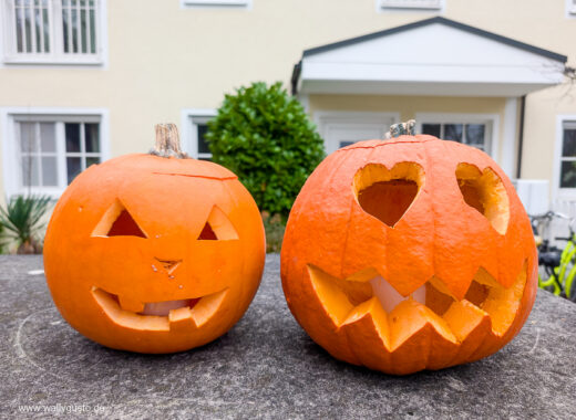 Halloween-Kürbis schnitzen: Ideen und Anleitung auf www.wallygusto.de