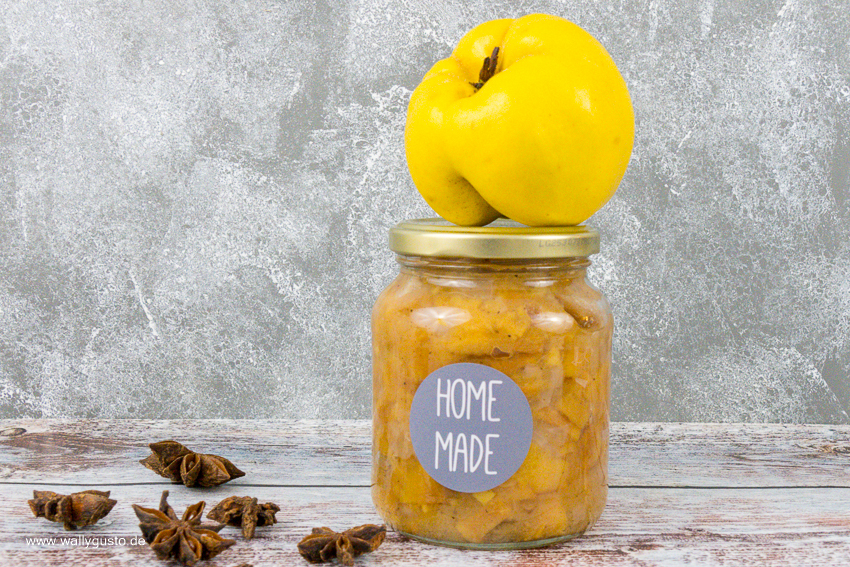 Indisches Quitten-Chutney | Rezept auf www.wallygusto.de
