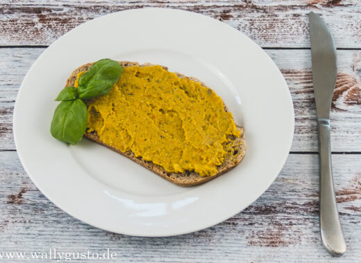 Karotten-Linsen Aufstrich | Rezept auf www.wallygusto.de