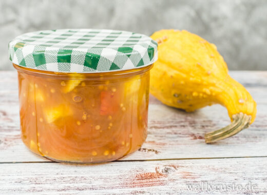 Kürbis-Chutney mit Apfel | Rezept auf www.wallygusto.de