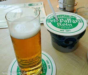 Kleine Pause im Päffgen
