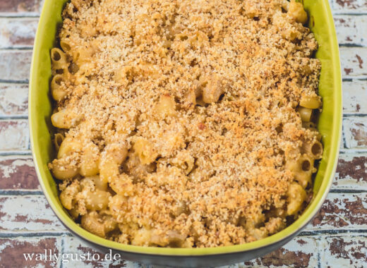 Mac and Cheese mit Blumenkohl | Rezept auf www.wallygusto.de