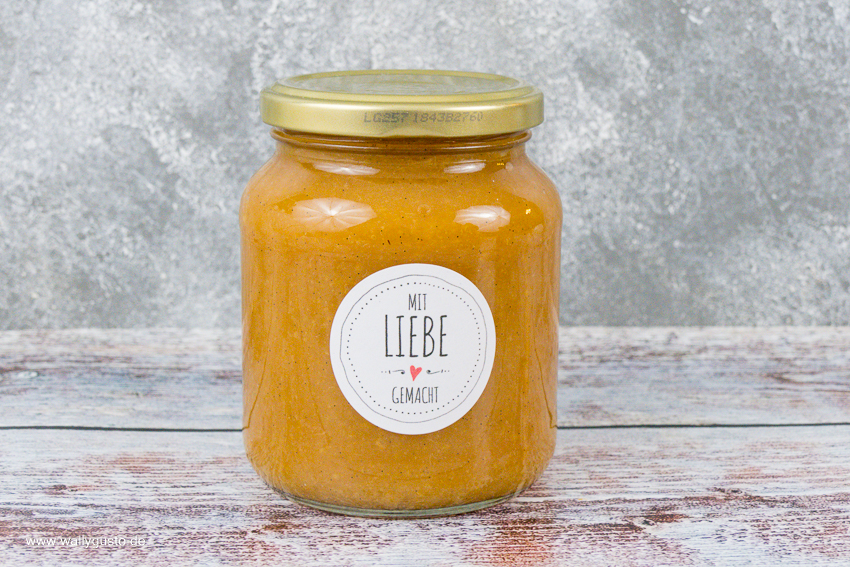 Quittenmarmelade mit Vanille und Zimt | Rezept auf www.wallygusto.de