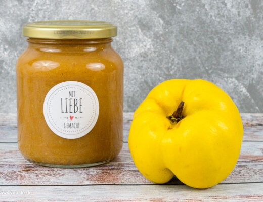 Quittenmarmelade mit Vanille und Zimt | Rezept auf www.wallygusto.de
