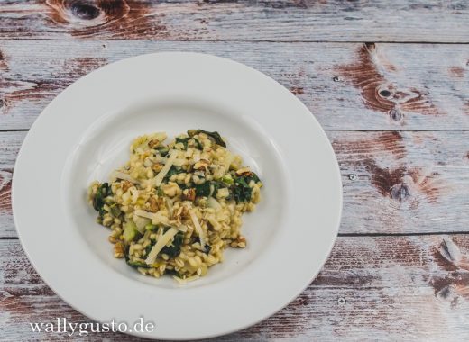 Risotto mit Mangold | Rezept auf www.wallygusto.de
