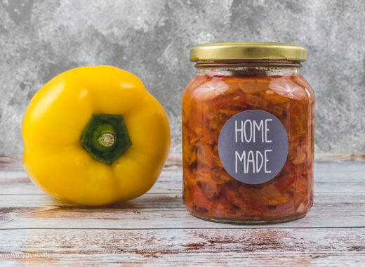 Schnelles Paprika Relish | Rezept auf www.wallygusto.de