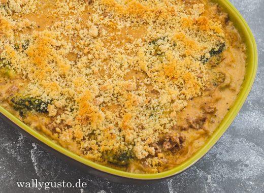 Spätzle and Cheese mit Brokkoli | Rezept auf www.wallygusto.de