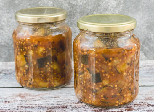Zucchini-Relish mit Chili | Rezept auf www.wallygusto.de