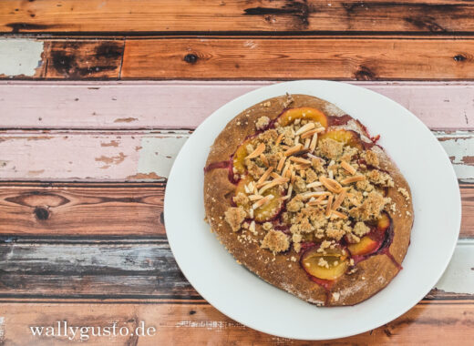 Zwetschgendatschi mit Streuseln im Kleinformat | Rezept auf www.wallygusto.de